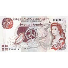 (310) Isle Of Man P49 - 20 Pounds (ND-2013)